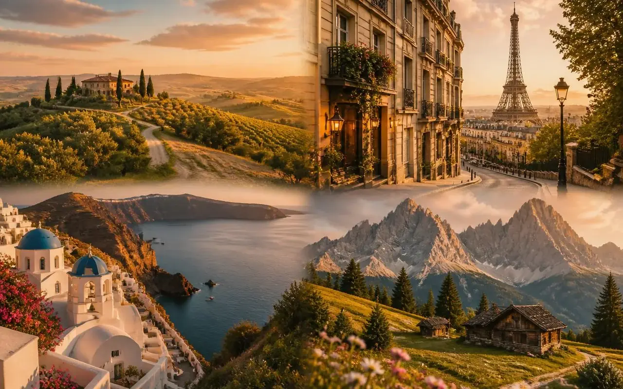 Europe illustration
